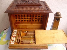 Antique Humidor Cigar Container Felsenthal Kaiserslautern