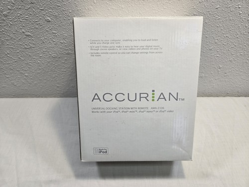 Accurian Universal Docking Station W/ Remote