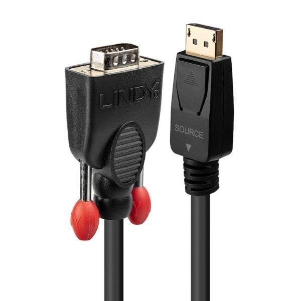 41941 cavo e adattatore video 1 m displayport vga (d-sub) nero - Immagine 2
