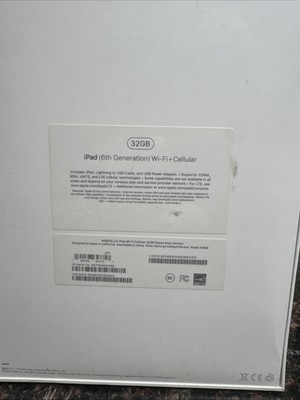 Brand new unopened iPad six generation Wi-Fi plus cellular 32 GB