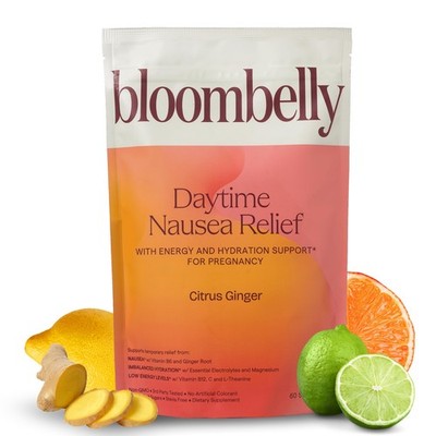 BLOOMBELLY Morning Sickness + Nausea Relief. Electrolytes Hydration Support. ...