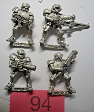 Warhammer 40k Necromunda Adeptus Arbites Enforcers fanatic rare metal R94