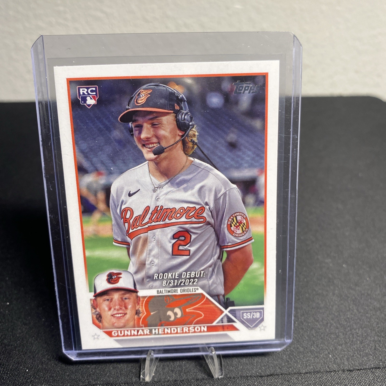 2023 Topps Update Series - Rookie Debut Gunnar Henderson #US18 (RC)