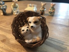 Vintage SZEILER Cute Cat & Dog…