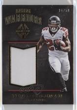 2017 Panini Majestic Unsung Warriors Materials Gold 24/50 Tevin Coleman w6z