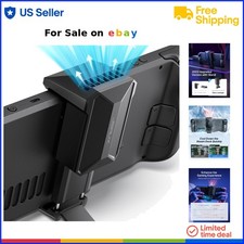 Cooling Fan for Steam Deck Acrylonitrile Butadiene Styrene Modern Gaming Cooler