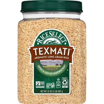 Texmati Brown Rice, Whole-Grain Basmati Rice, Premium Gluten-Free Rice, Non-G...
