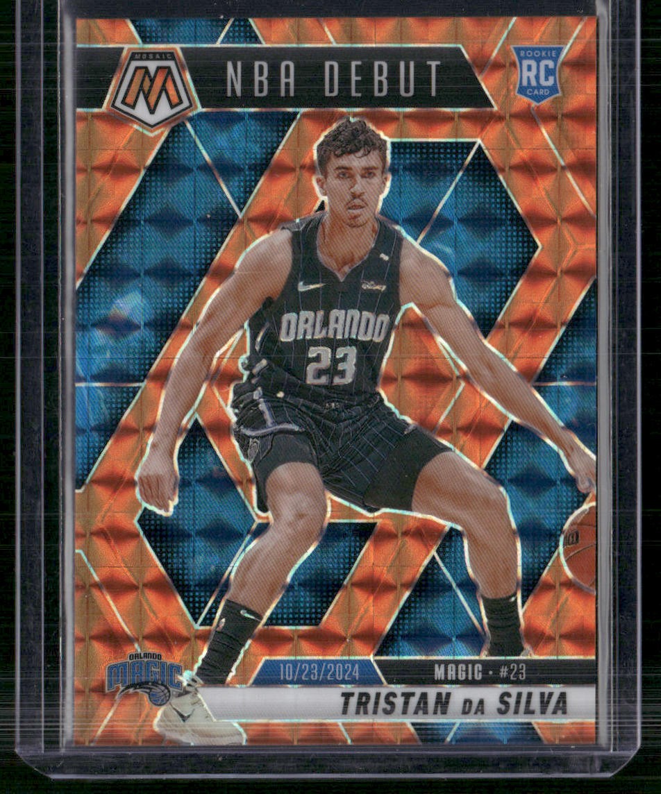2024-25 Panini Mosaic #266 Tristan da Silva Orange Mosaic #/249