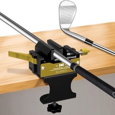 Golf Club Regripping Kit 2.0 No Drill Vise Clamp with 3mm Rubber Protection and