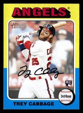 Trey Cabbage 2024 Topps Heritage #109 Los Angeles Angels ROOKIE Buy10get5FREE