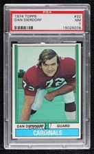 1974 Topps Dan Dierdorf #32 PSA 7 HOF n8a
