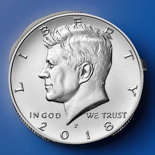 2018-P Clad Gem BU Kennedy Half Dollar Coin From OBR Fast S&H W/Tracking