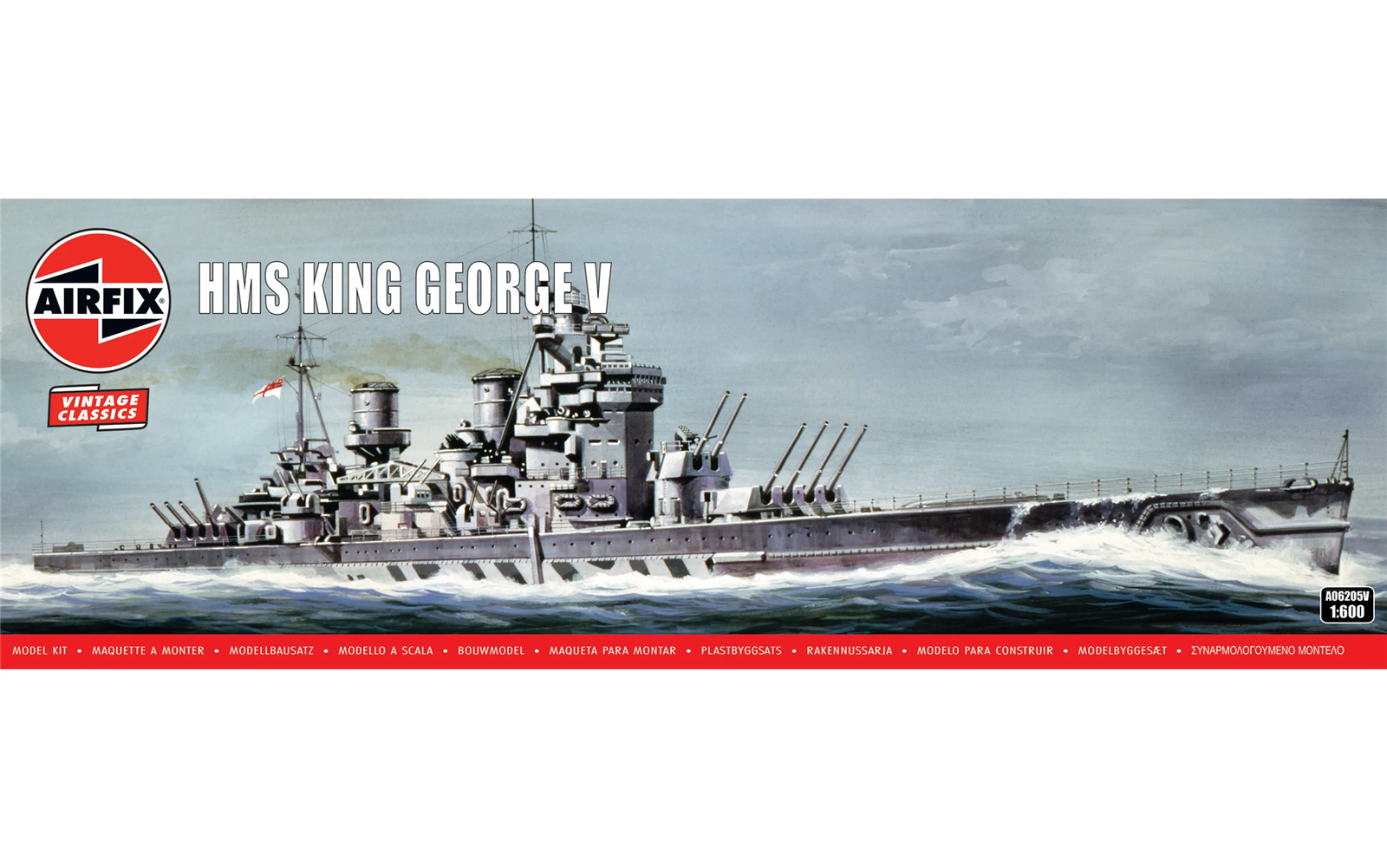 Airfix A06205V HMS King George V Model Kit - Image 5
