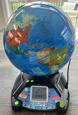 LeapFrog Magic Adventures Globe 2.8" Video Screen BBC Interactive Games - WORKS