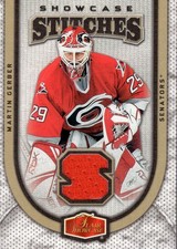 2006-07 Flair Showcase Stitches #SSMG Martin Gerber Jersey - HKY