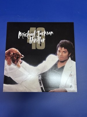 Michael Jackson Thriller 40th Anniversary Black Vinyl LP Near Mint Complete