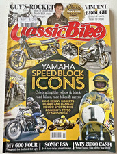 Classic Bike Magazine November 2016 - MV600 Four, Sonic BSA, RD400, TZ750, LC350