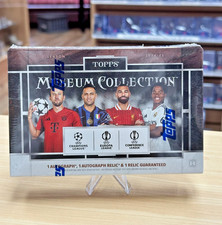 2024-25 Topps Museum Collection UEFA Club Competitions Hobby Box FACTORY SEALED