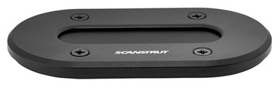 Scanstrut Alu Kabeldurchführung Ø15mm schwarz wasserdicht   SAWESTO Bootszubehör