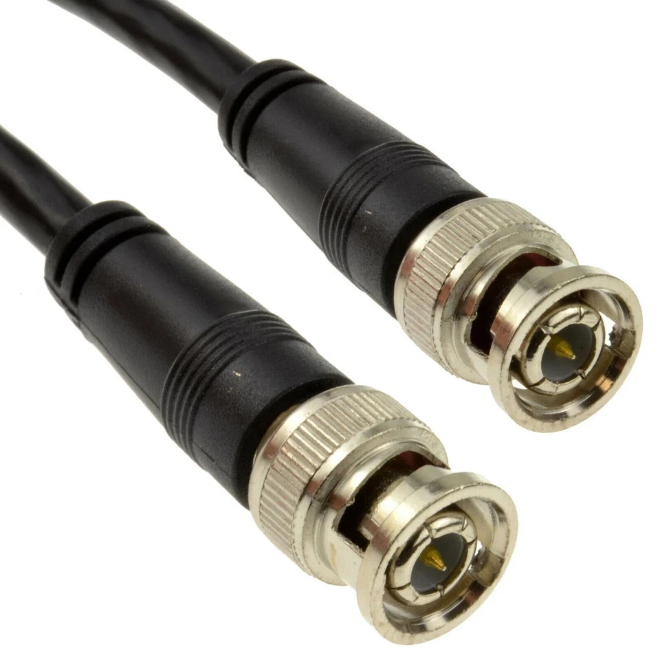 BNC Male to Female Extension Cable 1-8M 75ohm Coaxial for CCTV Audio Video - Image 2 of 4