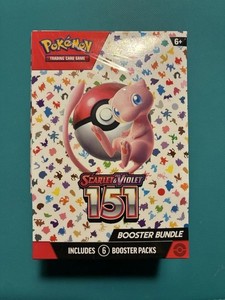 POKEMON TCG SCARLET & VIOLET 151 BOOSTER BUNDLE BOX FACTORY SEALED NEW 6 PACKS