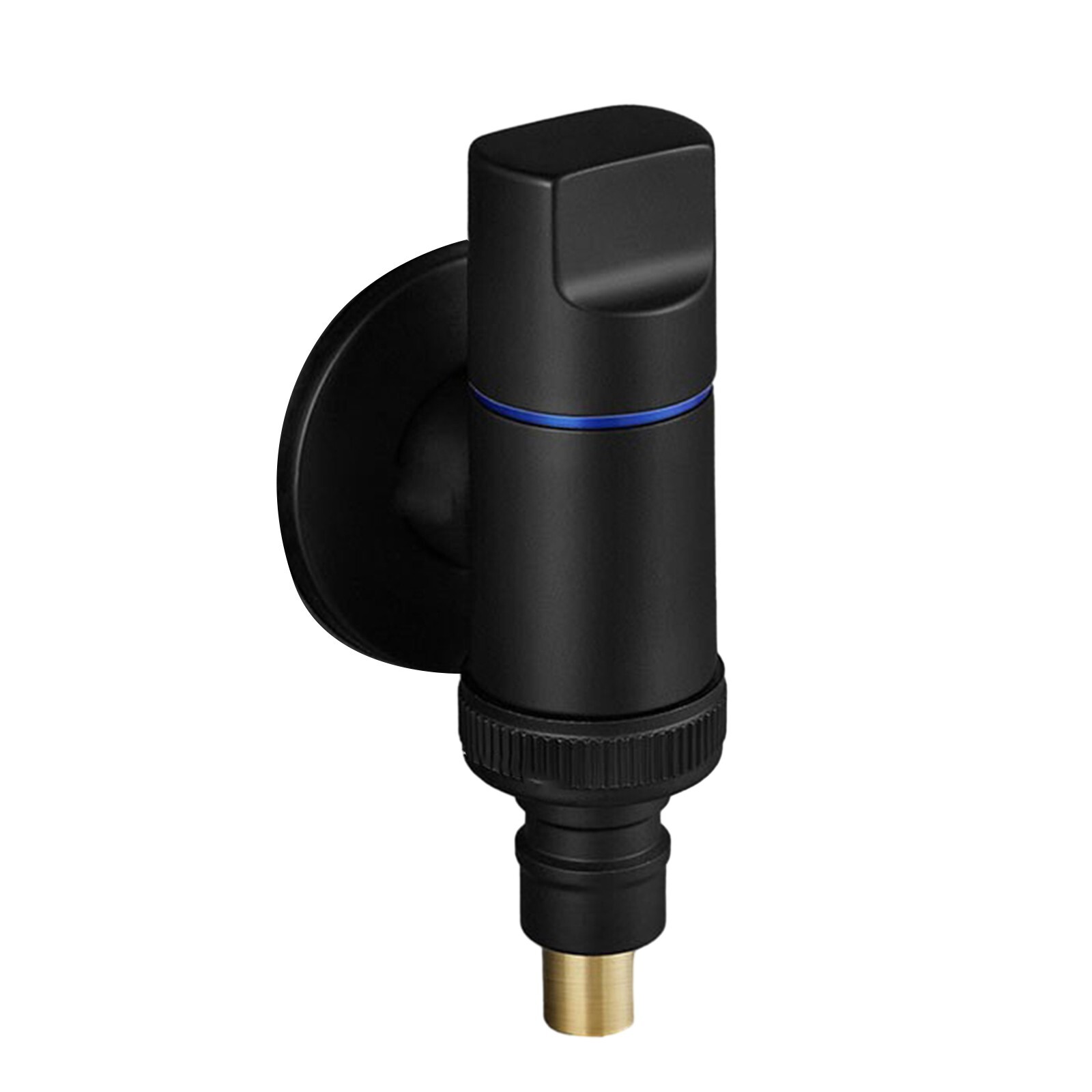 Brass Water Stop Quick Opening Angle Valve Space-saving Washing Machine Faucet