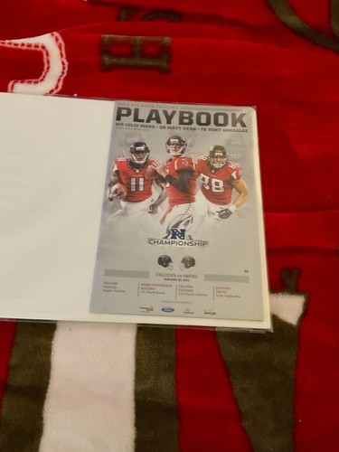 2013 SAN FRANCISCO 49ERS VS ATLANTA FALCONS JAN 20TH NFC CHAMPIONSHIP GAME