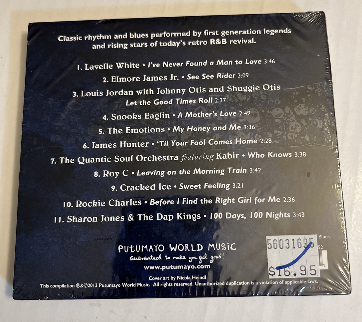 Putumayo Presents: Rhythm & Blues [Digipak] by Various Artists (CD