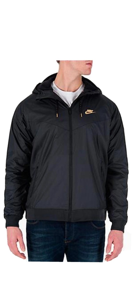 Nike Sportswear Windrunner Winterized QS Jacket Sz XXL Black Nike Sportswear Windrunner Winterized QS Jacket Sz XXL Black