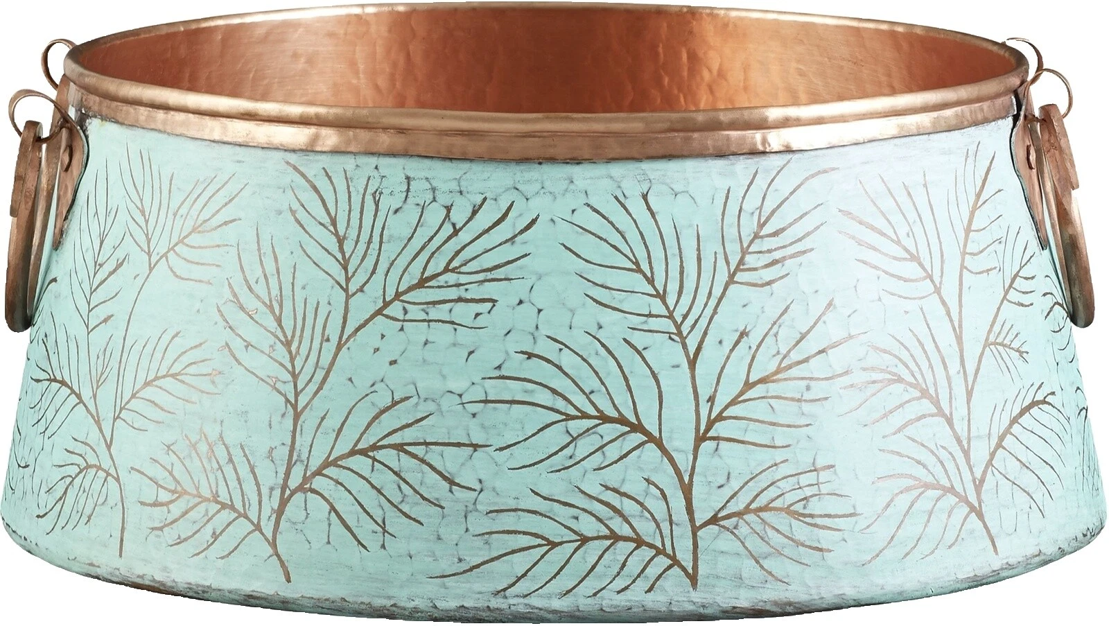 Fregaderos de baño multicolor de cobre