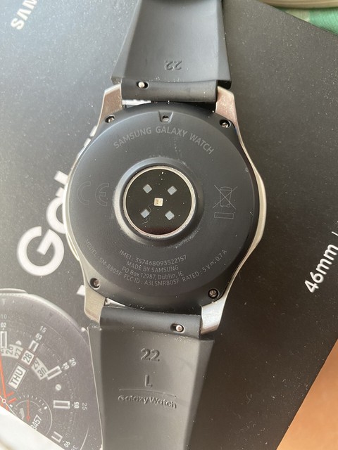 Samsung Galaxy SM-R805F 46mm Black Smart Watch - (SM-R805FZSABTU) for sale online | eBay