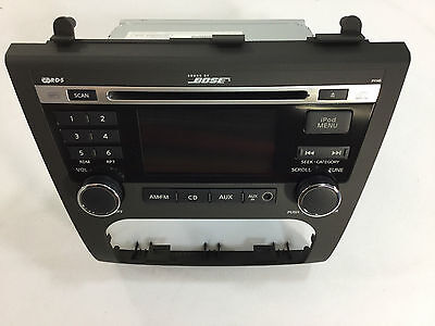 28185-ZX00B Nissan Altima AM/FM CD Deck NEW OEM 