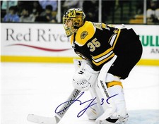 Anton Khudobin Boston Bruins Signed 8 x 10