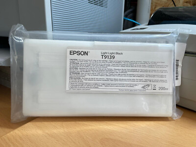 Original Epson T9139 Light Light Black für EPSON Ink-Jet SURECOLOR SC-P 5000 ...