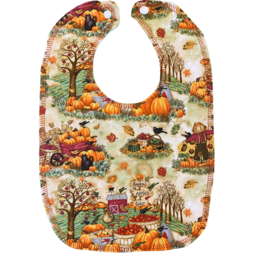 Autumn Harvest Toddler Bib - 第 1/4 張圖片