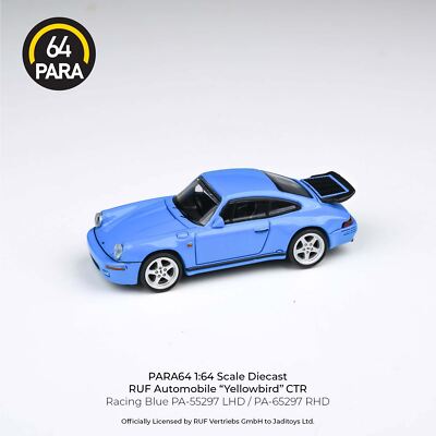 1:64 RUF CTR Yellowbird 1987 -- Racing Blue -- PARA64 Porsche