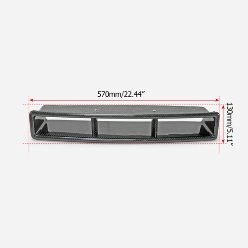 Front Bumper Intake Duct Bodykits Carbon Fiber For Nissan 08-16 GTR R35 JUN - Bild 7 von 12