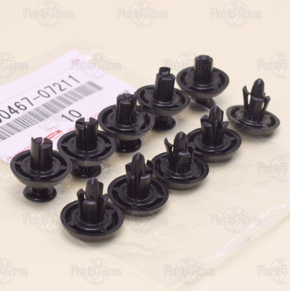 x10 Genuine Toyota Lexus Cowl Top Ventilator Louver Clips 1013 Prius