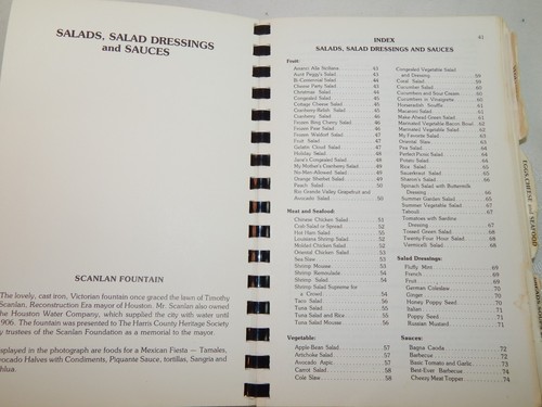 The Harris County Heritage & Conservation Society Cookbook, Houston, Texas 1979 - Picture 7 of 21