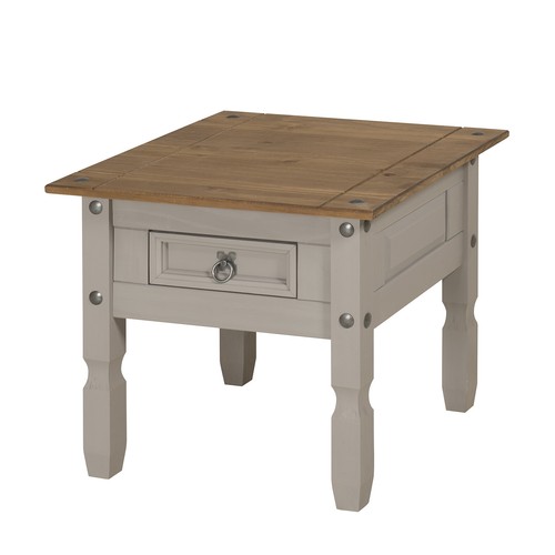 Corona Solid Pine furniture Grey Wax TV Sideboard Bookcase Coffee Table Nest - Picture 69 of 211