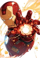 "Iron Man 12" 13x19 Fine Art Print Limited to Only 20 Hand-Numbered Copies