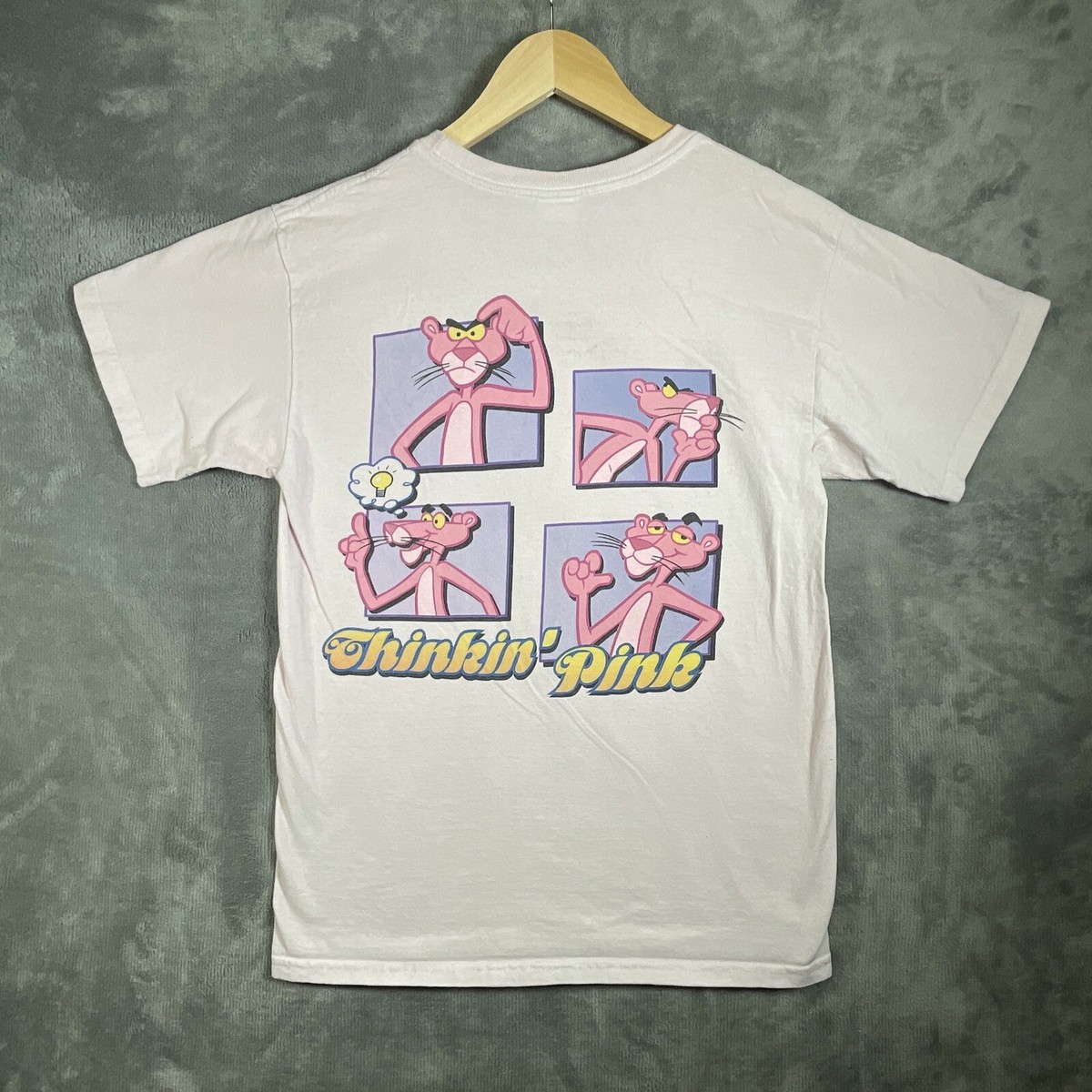 VTG 2001 Pink Panther T-Shirt Women's Small Pink RARE Original Y2K