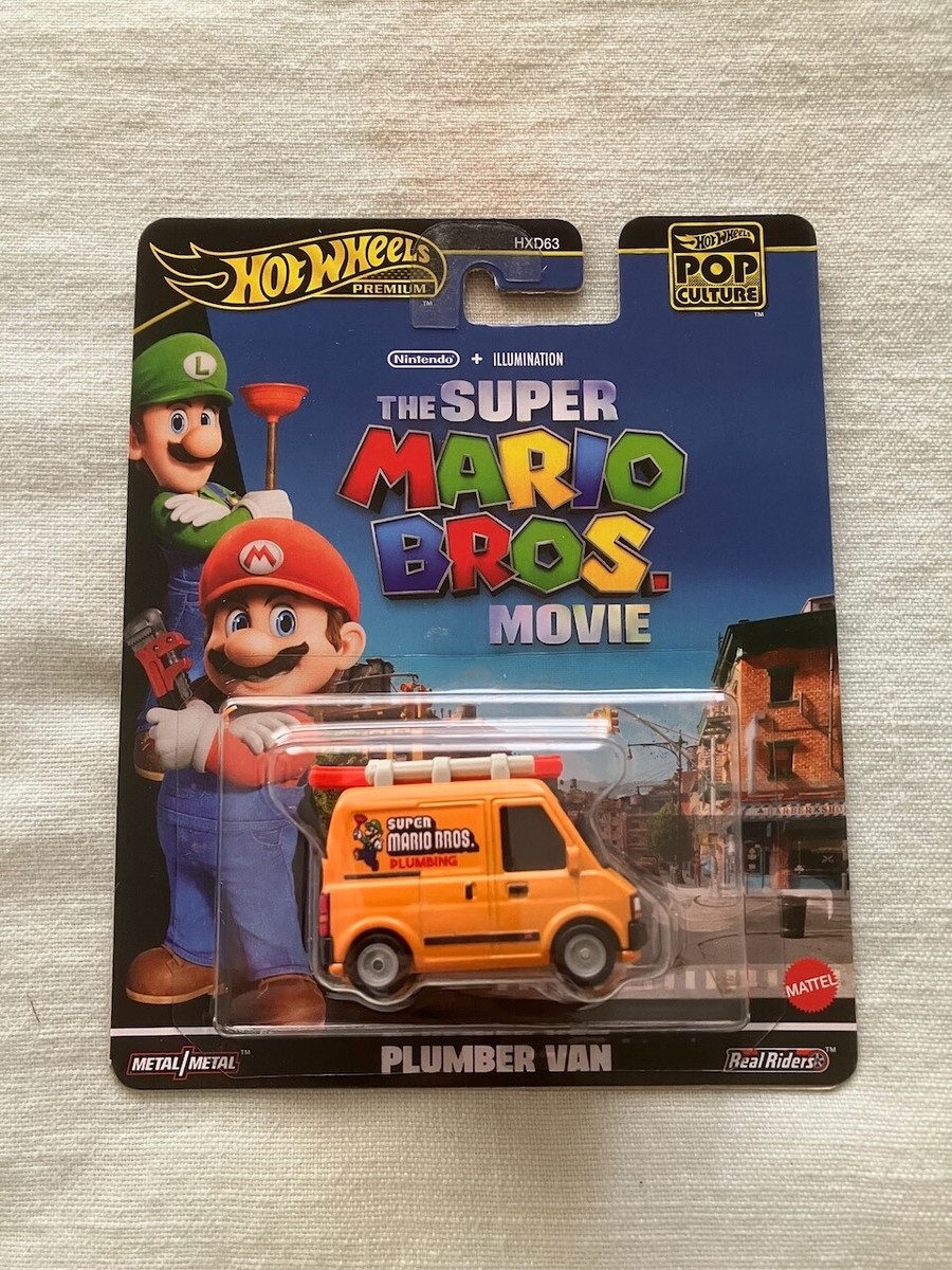 Hot Wheela Hot Wheels The Super Mario Movie Plumber Van