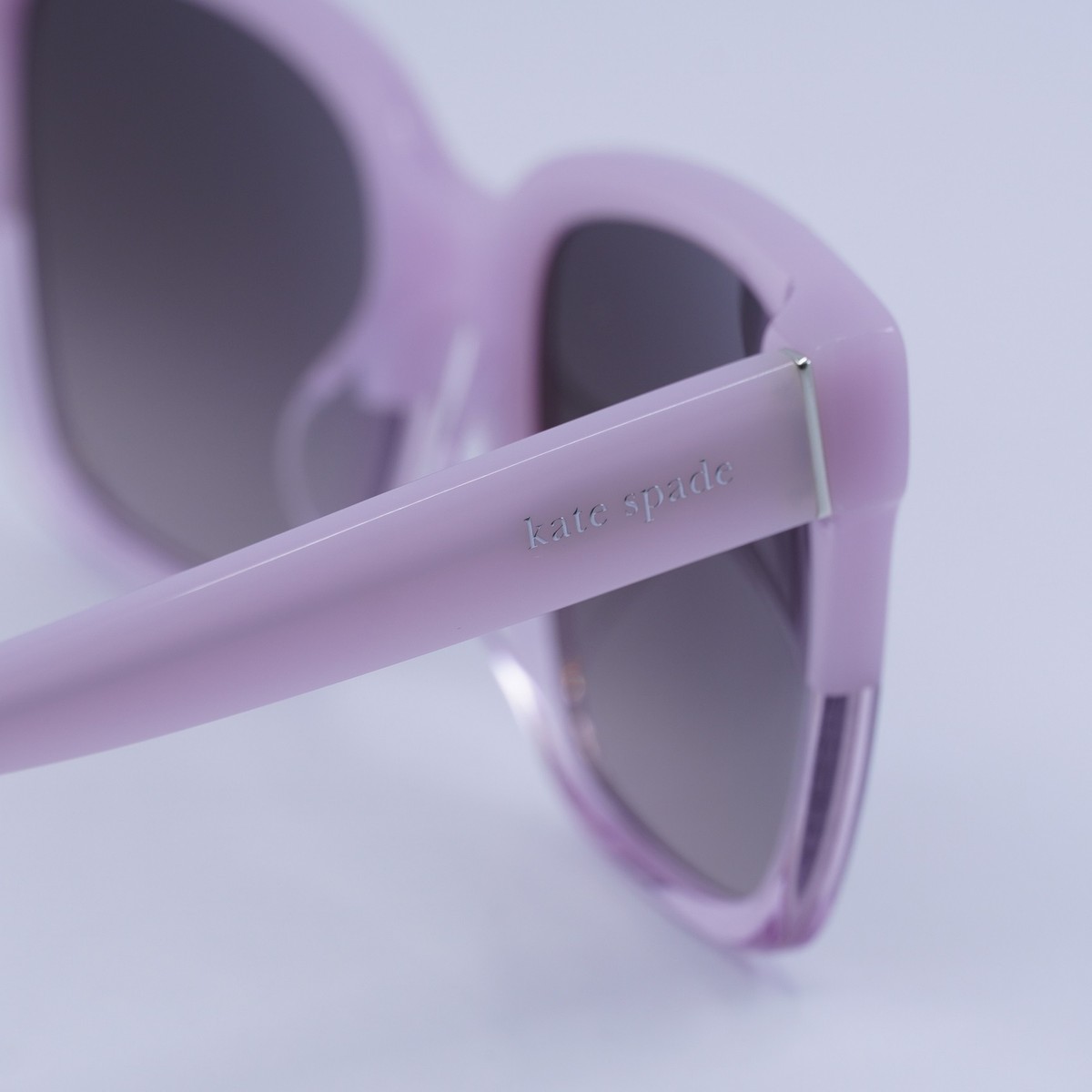 NEW Kate Spade Harlow Gradient Square Sunglasses - Violet Kate Spade HARLOW/G/S 0B3V HA Violet / Brown Gradient Lens  main image 4