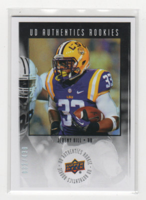 JEREMY HILL 2014 Upper Deck AUTHENTICS ROOKIES #UA-18 /430 LSU CINCINNATI