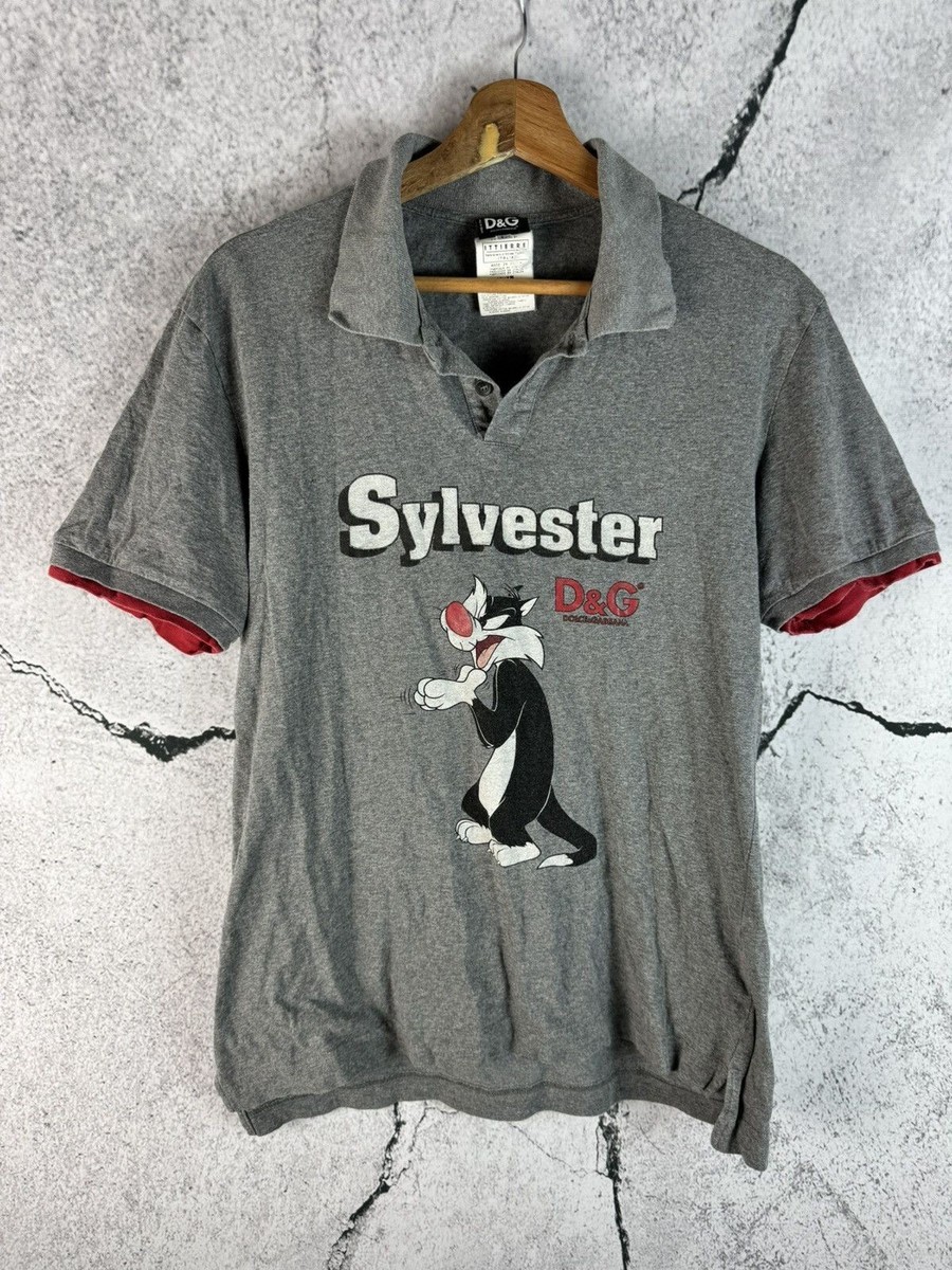 D&G Tweety Sylvester 半袖ポロシャツ D&G Tweety Sylvester 半袖ポロシャツ