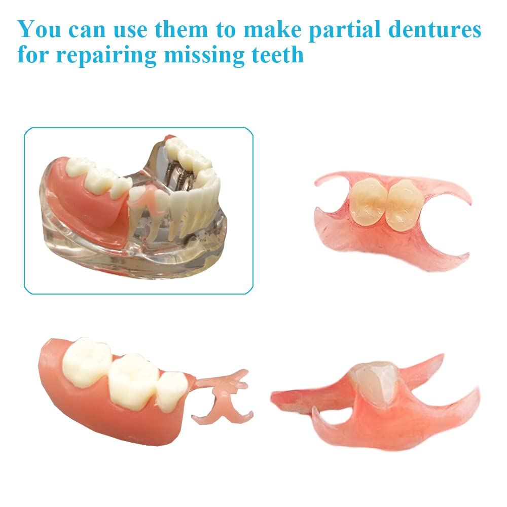Denture Material Kit for Repair Missing Teeth or DIY Full Denture Fake Teeth 691166882557 eBay