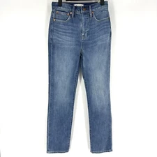 NWT Madewell The Perfect Vintage Jean Silverleaf Wash Retro Pocket 25
