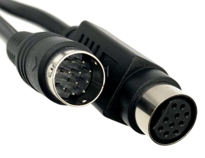 Mini Din 10-Pin M/F Extension Cable Razer Nommo Pro Compatible 6 ft