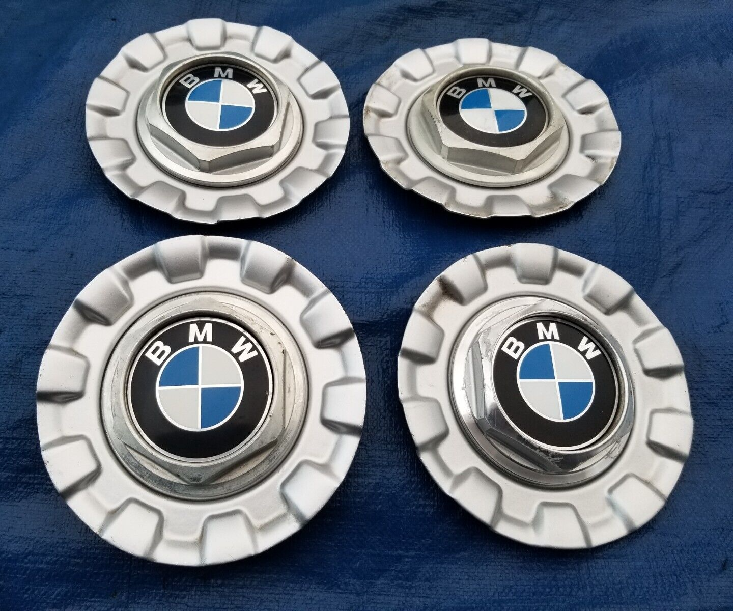 BMW E39 OEM BBS Twist Lock Style 29 Wheel Aluminum Hex Center Cap